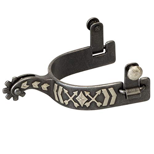 Weaver Equine Men's Spur with Arrow Crossing Design