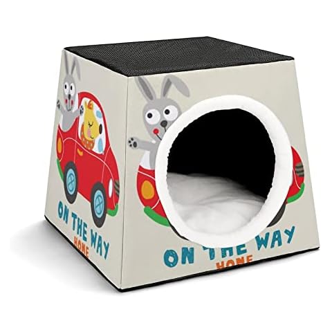 Personalized Cat Cube Condo with Cushion Cover