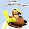 Car Air Freshener, Capybara Pilot Vent Clip, Cute Aromatherapy Diffuser, Long-Lasting Scent, (Compact Size), Automotive Decor for Sedan, Truck, RV Interior and More #3