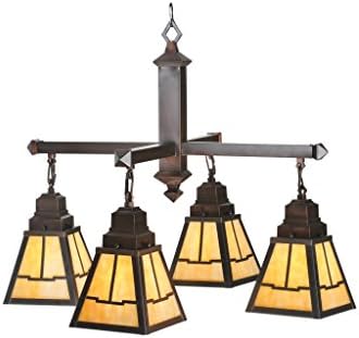 4-Light Valley View Mission Chandelier