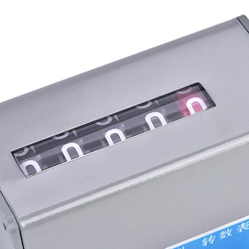 Image of Yoidesu Revolution Table Revolution Counter 75-I 5 Digits Display Mechanical Resettable Rotary Revolution Counter