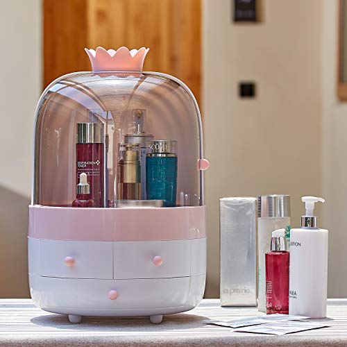 image for ESOUL TECHNOLOGY Multifunctional Makeup Organizer with Dustproof Jewel