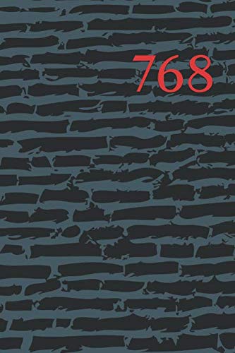 768: 768 Pages Inspirational Notebook for Girls, 48 Pages Lined Journal, Cute Notebook for Girls