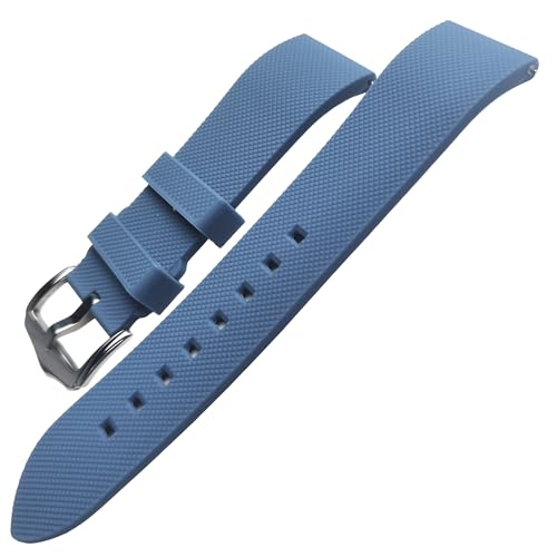 Image of 22 MM Watch Strap Replacement for Blancpain X Swatch with Hex Spanner Quick Release Silicone Watch Band Compatible with Bioceramic SCUBA Fifty Fathoms