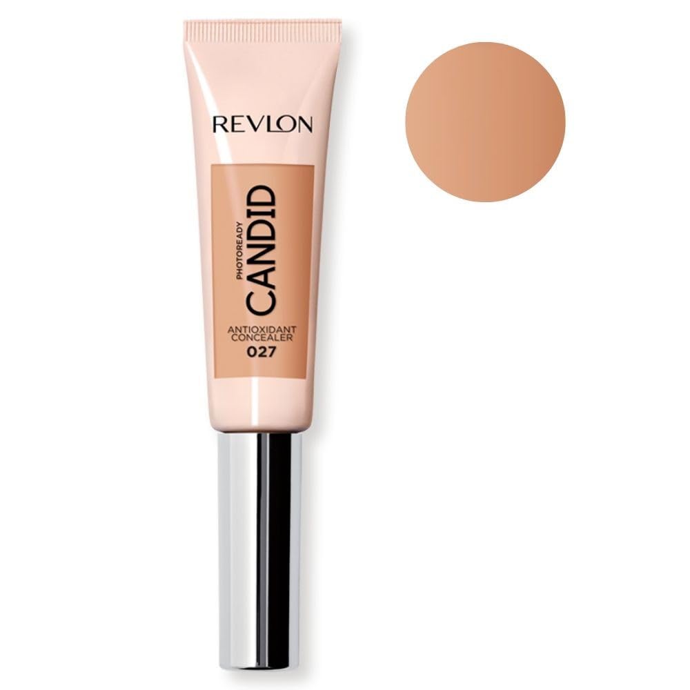 Revlon PhotoReady Candid Concealer with Anti-Pollution Antioxidant Anti-Blue Light Ingredients without Parabens Pthalates and Fragrances Biscuit 34 Fluid