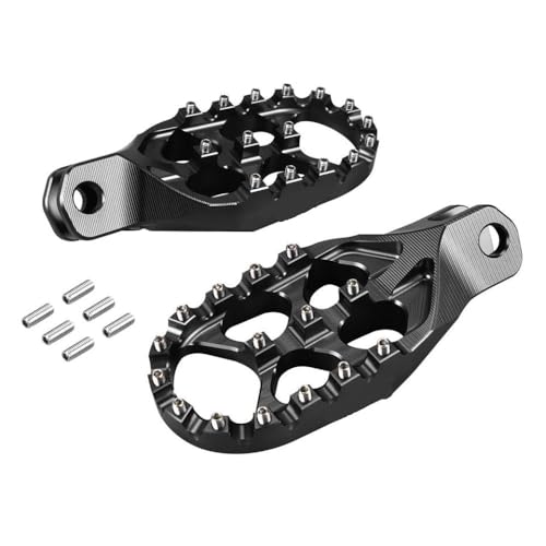 Pegs d'aluminium large DRZ400SM pour éviter la glisse de botte