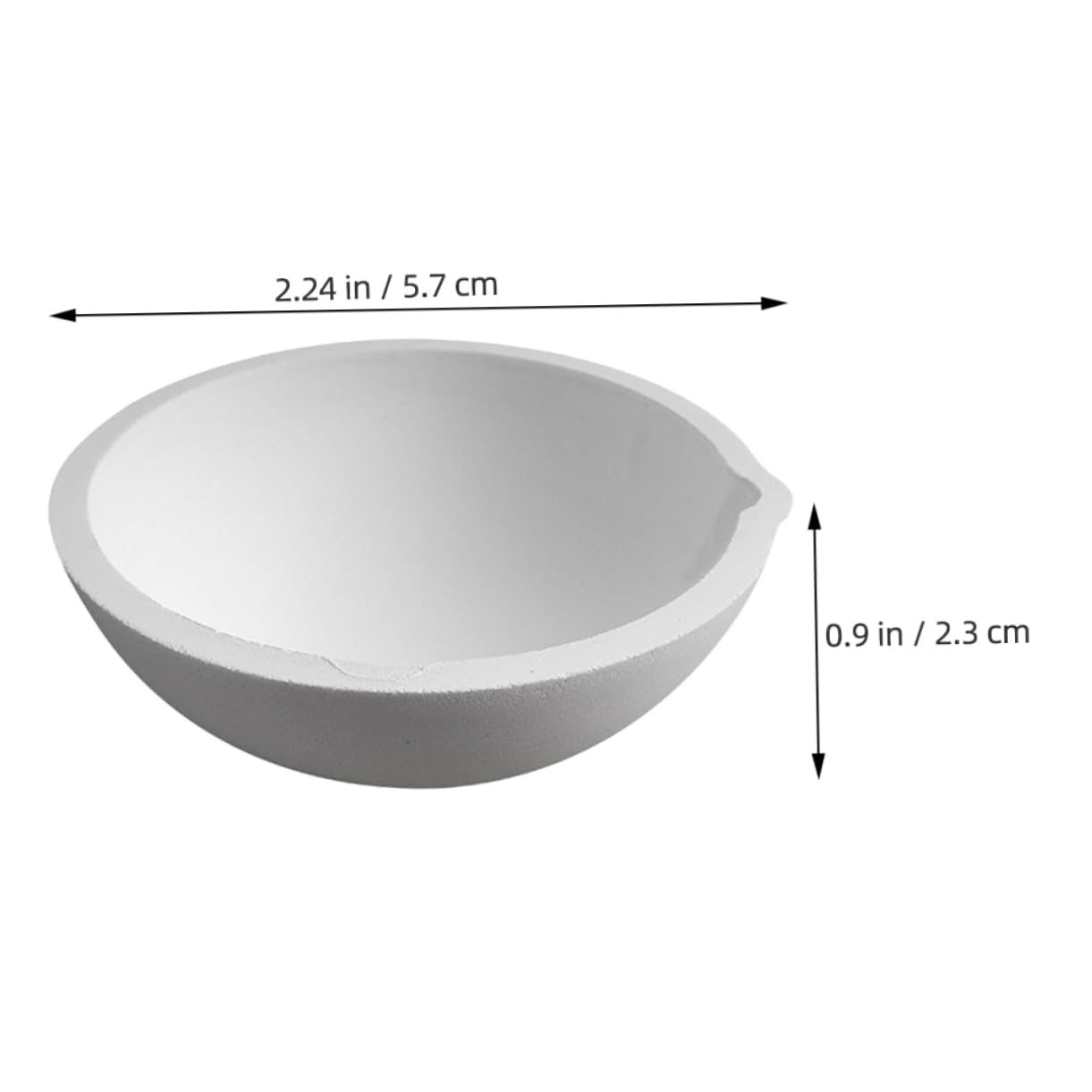 SOLUSTRE Laboratory Evaporating Container 2pcs Round Bowl for Solvent Evaporation