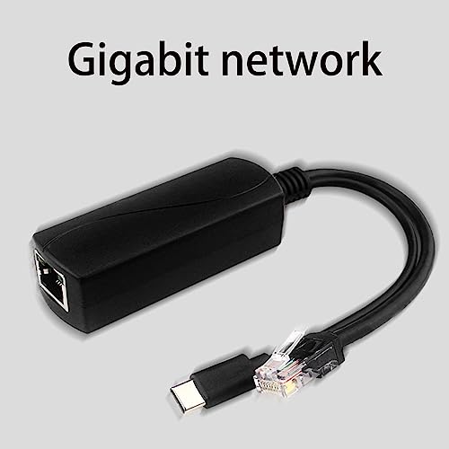 Gigabit PoE Splitter 5V 3A IEEE 802.3af Standard 10/100Mbps para cámaras WiFi y tabletas con Power Over Ethernet miniatura 6