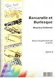 ROBERT MARTIN FAILLENOT M. - BARCAROLLE ET BURLESQUE Klassische Noten Tuba