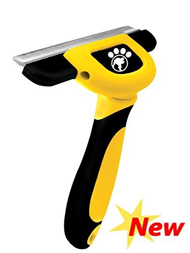 Deshedding, Pet Grooming Comb for Dogs and Cats of All Sizes and Hair Length. Reduces Shedding By 90%. Product or Your!