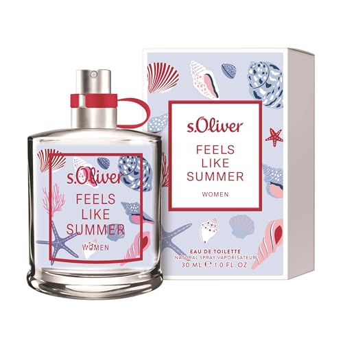 s.Oliver® FEELS LIKE SUMMER Women woda toaletowa – kwiatowa – owocowa – zmysłowa – dla czystego letniego uczucia | 30 ml Natural Spray Vaporisateur