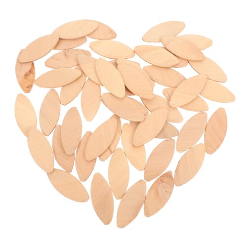 Gatuida 100pcs Wood Biscuits for Woodworking Connecting Tools for Furniture Framing and Crafting Secure and Strong Wood Board Docking