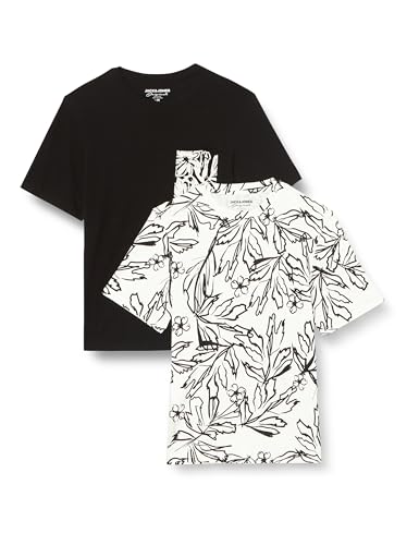 T-Shirt Homme JACK & JONES col rond en coton top mode urbaine chic