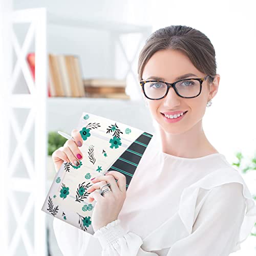 Image of Shuban 10 Pcs My Clear Bag Poly Plastic Document File Folders with Snap Button Closure - FS Letter Size - Mix Color and Mix Design - for School, Home,Office,Stationary