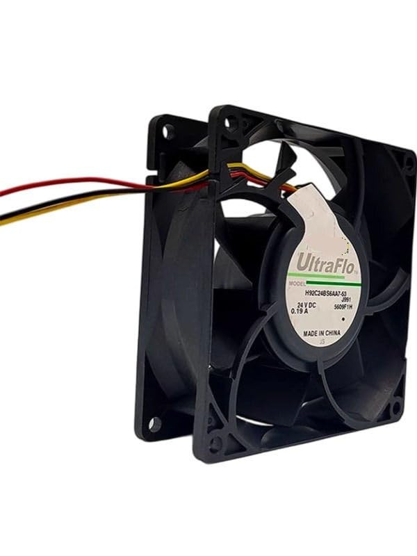 H92C24BS6AA7-53 92x92x32mm 24V 0.19A Dual Ball Bearing Cooling Fan for Inverter & Industrial Equipment