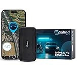SALIND GPS 20 4G – Magnetic GPS Tracker with Up to 180 Days Battery – Real-Time GPS Tracker for Vehicles in Australia & Global Coverage – Multiple App Alerts, Theft Protection - Subscription Required