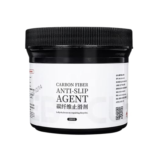 Rutschfestes Schmiermittel für Lenker, Sattelstütze, Straße, Radsport, Outdoor | Fett für Fahrrad | Montagepaste aus Kohlefaser 20 g | entspricht den Lagerbedingungen.
