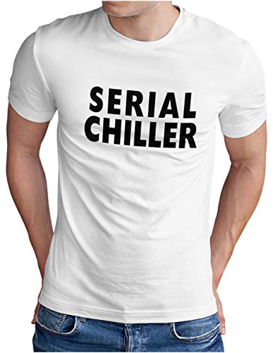 T-Shirt Serial Chiller OM3 Blanc : Finis les Hauts Trop Courts en Grande Taille