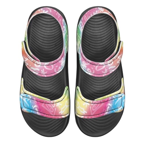 Rainbow Sandals Unisex Child Adjustable Strap Sport Hiking Athletic Sandals Outdoor Causal Shoes for Summer3