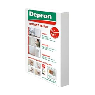 Pannello Isolante DEPRON 80x125 cm Spessore 9 mm Confezione 20 Mq - Depron