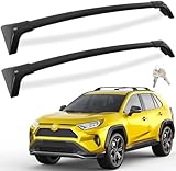 Tuyoung 260lbs Roof Rack Cross Bars fit for Toyota RAV4 2019-2025 with Flush Side Rails (Not for LE