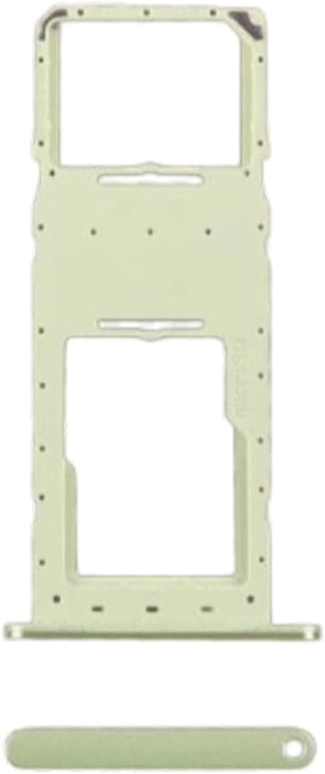for Samsung Galaxy A14 Sim Card Tray Replacement Green | Card Tray Slot Holder Bracket Adapter Single SIM Version with Needle Ejector for A14 SM-A145F A145F A145M