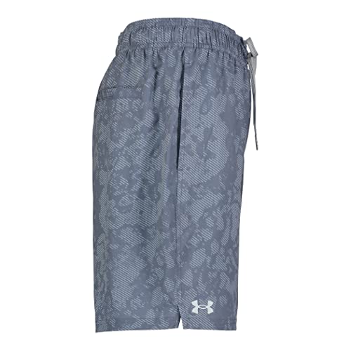 Image of Under Armour Mens Compression Lined Volley Swim Trunks, UPF 50+ Sun Protection, Drawstring Closure & Elastic Waistband