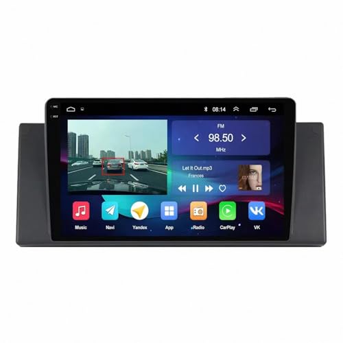 Navegador GPS Radio de Coche con Bluetooth Manos Libres para Sustituir Pantalla de BMW E39
