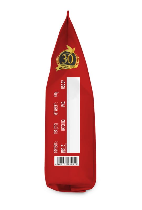 Image of Marvel Red Tea 500g, Handpicked Strong Kadak Chai From Assam & Darjeeling, Refreshing Aroma & Rich Taste - Black Tea