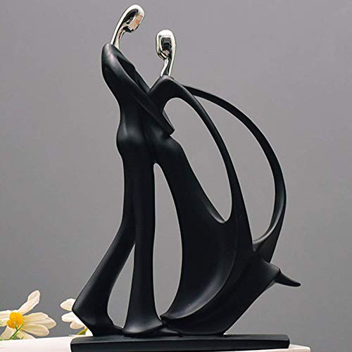 Statues figurines couple romantique pour sublimer une table basse vide - 4