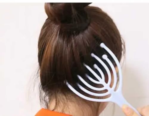 Massageador Manual Corporal Para Cabeça Capilar Flexivel Relaxamento e Redução de Stress