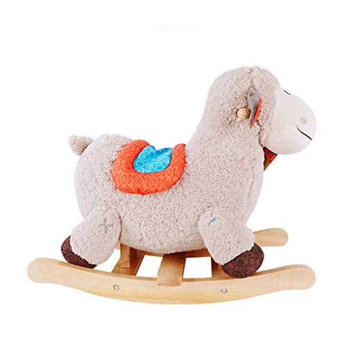 Schaukelpferd QIQIDEDIAN Rütteln Sie das hölzerne hölzernen kleines Schaukelpferdchen – Bild 4
