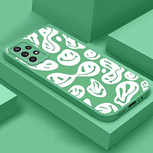Coque sourires et fleurs Samsung A22 5G pour égayer votre style quotidien