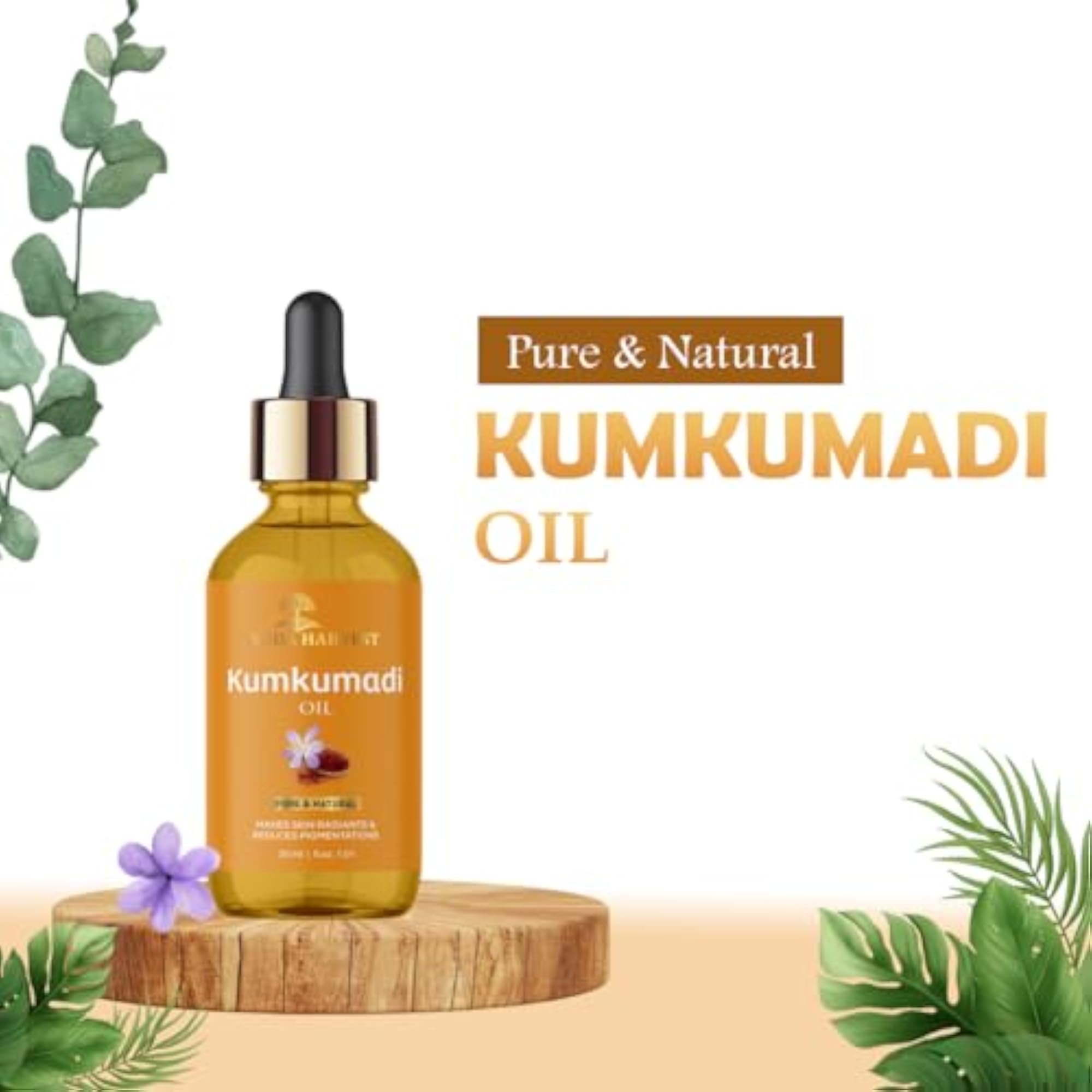 Veda Harvest Kumkumadi Oil for Glowing Skin