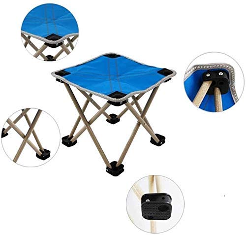 Taburete plegable portátil Home Essentials para camping y pesca en miniatura modelo C 2