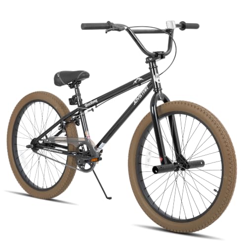 JOYSTAR 24 Inch Kids Bike Freestyle BMX Bikes for 7 8 9 10 11 12 Years Old Boys Girls and Beginner...