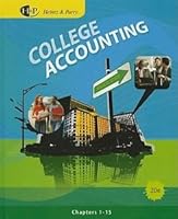College Accounting, 20e, Chapters 1-15 1111297207 Book Cover