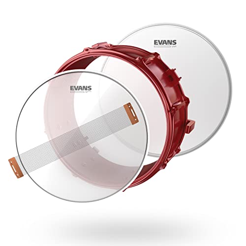 Evans UV1 Snare Drum Tune Up Kit, Contains UV Drum Head, Resonant Snare Head, ProMark 5a Drumsticks, Snare Wire, Drum Key - Image 2