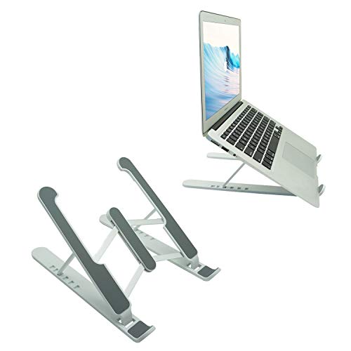 Laptop Stand for Desk, Portable Adjustable Laptop Stand, Foldable Laptop Lifting Plate, Suitable for All Kinds of laptops, Tablet Computers, Mobile Phones