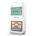 Geiger Counter Nuclear Radiation Detector, Professional High Accuracy Radioactive Detector Meter Beta Gamma X Ray Data Tester Marble Dosimeter (White)