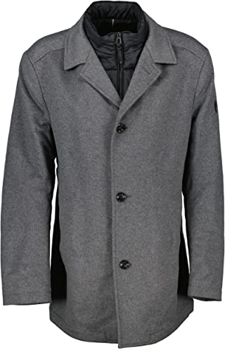 Joop! Herren Mantel Dannito - 030 medium grey - Gr. 56