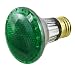 Bulbrite H50PAR20G 120V 50W PAR20 Halogen Light, Green