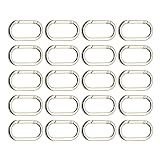 Clips de carabinores, Clips de carabinero para Llaves - Clips de carabinaje de aleación de Zinc para Las Llaves | Equipo Compacto de Senderismo al Aire Libre para la de Campamento y Viajar