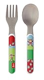 Lieferumfang: 1 sigikid Besteckset Bär, Wild und Berry, Material: Rostfreier Stahl, ABS, Altersempfehlung: Ab 6 Monaten, Farbe: Mehrfarbig, Maße: 14 cm, Art.-Nr.: 24869