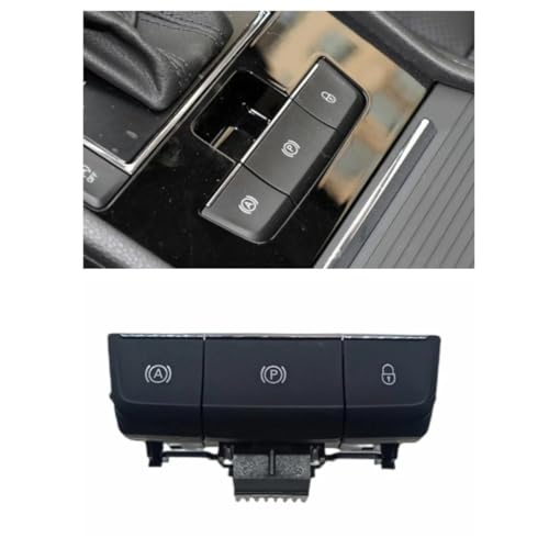 Interruptor de freno de mano Skoda Superb 2016-2018 botón de arranque motor 3V0927225B 5