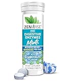 Zenwise Health Digestive Enzyme Breath Mints for Gut Health, ICY Peppermint Flavor - Digestive Enzymes for Bloating Relief & Gut Support - Multi Enzymes Digestion Supplement - 30 Chewable Tablet