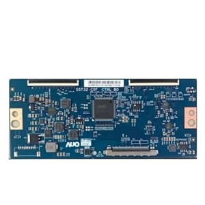 KGNGBEM Carte logique TV Tcon Board 55T32-COF Ctrl BD for réparation d'écrans TV 43, 50 et 55 Pouces(for 50 inch)