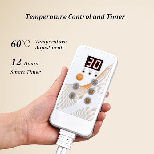 Calefactor Eléctrico Portátil Grafeno Ajustable 60°C miniatura 7