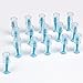 16 PCS Contact Lens Remover Tool Insertion Eye Contact Remover Plunger Suction Cup Lens Inserter for RGP Scleral Lenses