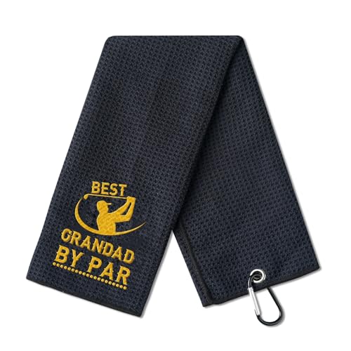 CybGene Grandad Gifts Golf Towel, Golf Gifts for Grandad on 